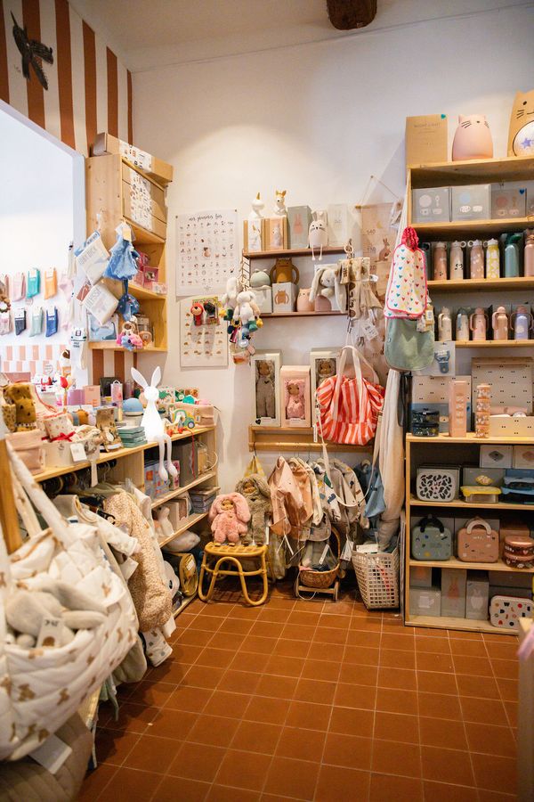 Les rayons déco, textile et puériculture