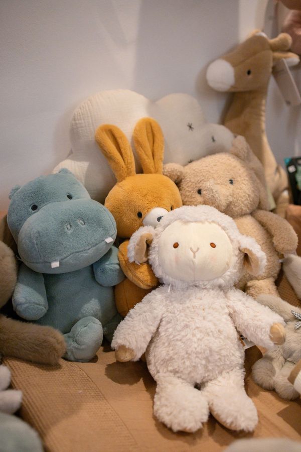 Doudous et peluches de la sélection Bliss